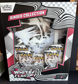 Pokemon TCG: Scarlet & Violet White Flare Binder Collection - New and Sealed - Image 1