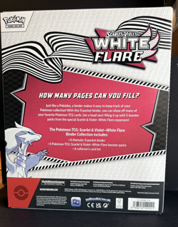 Pokemon TCG: Scarlet & Violet White Flare Binder Collection - New and Sealed - Image 4