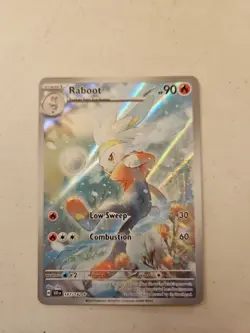 Pokemon TCG Raboot 147/142 Sv07: Stellar Crown Holo - Image 1