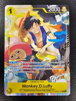 One Piece Card Game - Monkey.D.Luffy - OP10-111 Promo (ENG) - Image 1