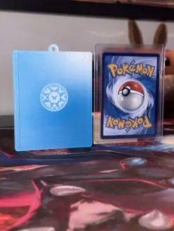 Pokemon TCG Chinese-Excl. Eevee Evolution Glaceon Display Charm & Holo Card Set - Image 2