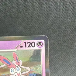 One (1) Pokemon Day 2025 Stamped Sylveon 040/131 Holo Foil Exclusive Promo Card - Image 4