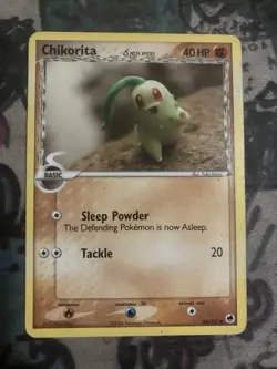 Chikorita 44/101 Delta Species Ex Dragon Frontiers Regular Pokemon Common Card - Image 1