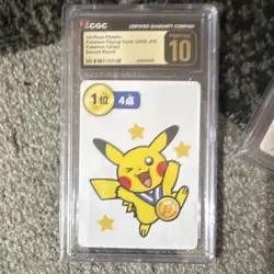 Pokemon TCG Japanese Graded 3 Card Lot Taruka Pikachu 1st/2nd/3rd 2025 - Image 3