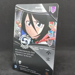Rukia Bleach SDCC 2008 Promo Card San Diego Comic Con Exclusive Stamped P69 NM - Image 4