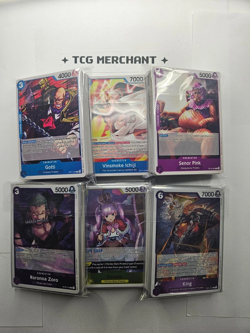 One Piece TCG 400 Cards BULK LOT C/UC + 20 R, Foils Mix NM Random Sets ENGLISH - Image 1