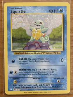 Squirtle Classic Collection Trading Card Game Classic 001/034 NM - Image 1