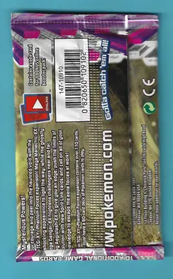 Pokemon "Phantom Forces" 10-Card Sealed Booster Pack (Aegislash) X1 - Image 2