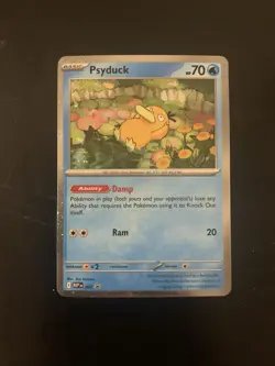 Psyduck (Cosmos Holo) MEP Mega Evolution Promo 007 Pokemon Card NM - Image 1