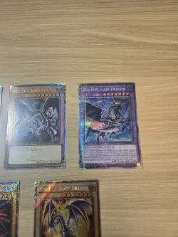 Red-Eyes Black Dragon High Rarity 5 cards set/Quarter Century /Starlight Rare - Image 3