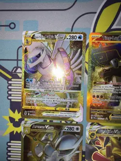 Pokemon TCG-Vstar Mixed Lot Of 6 Cards Gold Ultra Rare Mythical/legendary Cards - Image 2
