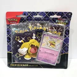 Paldean Fates Tech Sticker Collection Sealed Pokemon Card Booster Pack - Image 1
