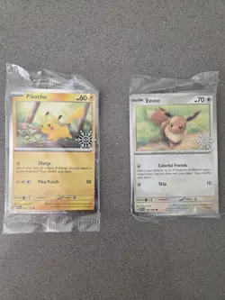Pokemon TCG 2025 Winter Holiday Calendar Promo Complete Sealed 8 Card Set - Image 3