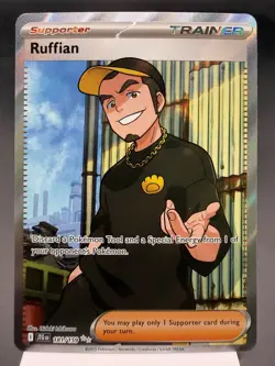 Ruffian 181/159 - Full Art Ultra Rare - Journey Together Pokemon Card MINT - Image 1