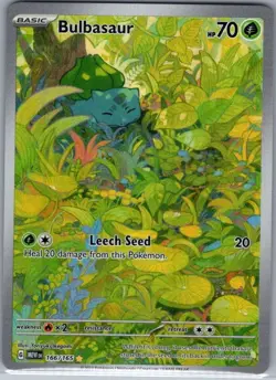 Bulbasaur 166/165 SV: Scarlet & Violet 151 - Pokemon Card - NM - Image 1
