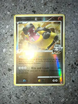 Pokemon TCG Cards Hippowdon 42/111 Rising Rivals Reverse Holo - Image 3