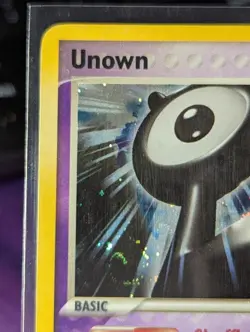 UNOWN (L) L/28 HOLO HOLO RARE UNSEEN FORCES 2005 POKEMON HOLO RARE - Image 4