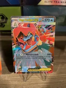 Pokemon Mega Feraligatr EX 036 Both Standard & Jumbo Ascended Heroes NM - Image 3