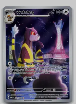 Watchog 097/086 Holo Illustration Rare Chaos Rising Pokemon Near Mint - Image 1