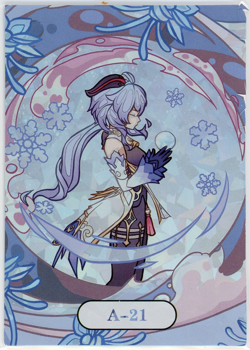 ❤SILVER WOLF - Goddess Story Anime Waifu Doujin Card - MILLEFIORI - A-21 HONKAI - Image 2