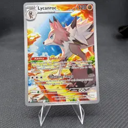 Lycanroc 166/159 Illustration Rare Journey Together Pokemon Holo Near Mint - Image 1