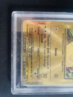 Pokemon Pikachu Metal 58/102 Celebrations 2021 Ultra Premium Graded 9. - Image 3