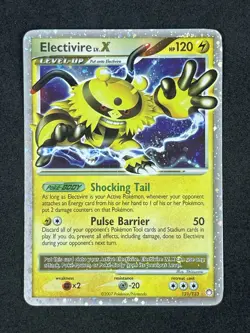 Electivire Lv. X | 121/123 Mysterious Treasures | Holo Rare | Pokemon TCG MP - Image 1