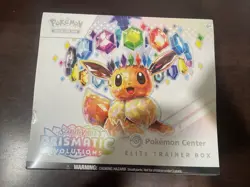 Prismatic Evolutions Pokemon Center Elite Trainer Box PC ETB Sealed DMG - Image 2