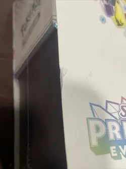 Prismatic Evolutions Pokemon Center Elite Trainer Box PC ETB Sealed DMG - Image 3