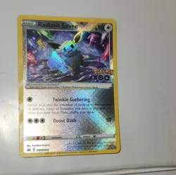 Pokemon TCG Radiant Eevee SWSH230 Holo Radiant Promo Sword & Shield - Image 2