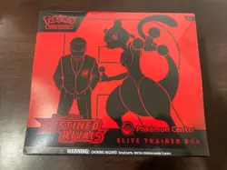 Pokemon TCG S&V Destined Rivals Pokemon Center ETB Sealed Check des - Image 2
