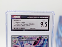 Pokemon Wigglytuff - 105/094 - ME02: Phantasmal Flames (PFL) CGC 9.5 MINT + - Image 2