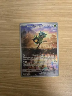 Teal Mask Ogerpon 123 Pokemon Scarlet & Violet Twilight Masquerade Promo - Image 1