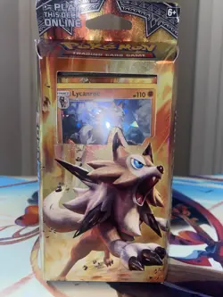 Pokemon Lycanroc Twilight Theme Deck Sun And Moon Burning Shadows Rock Steady - Image 1