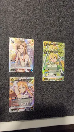 🔥 Sword Art Online TCG - Foil Lot 50+ Cards, Multiples, Rare Characters - Image 2
