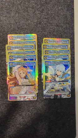 🔥 Sword Art Online TCG - Foil Lot 50+ Cards, Multiples, Rare Characters - Image 4