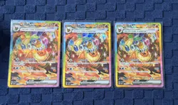 Pokemon TCG Chinese Terastal Gathering Flareon Ex 223/208 SAR CSV9.5C - Image 2