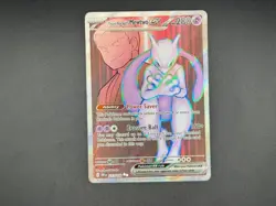 Pokemon TCG Team Rocket's Mewtwo EX 213/182 Destined Rivals Ultra Rare - Image 1