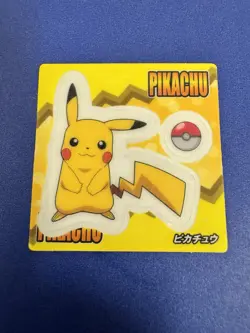 Pikachu Pokemon Snack Sticker Japanese Tohato Nintendo Very Rare From Japan - Image 2