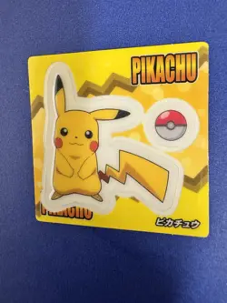 Pikachu Pokemon Snack Sticker Japanese Tohato Nintendo Very Rare From Japan - Image 4