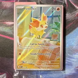 Pokemon TCG Fennekin Promo 080 SEALED - Image 1