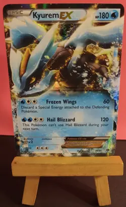 Pokemon TCG Kyurem EX 38/99 Next Destinies Ultra Rare Holo Lightly Played - Image 3
