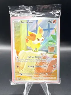 Fennekin Black Star Promo 080 Chaos Rising Pokemon ETB Promo ENGLISH SEALED - Image 1