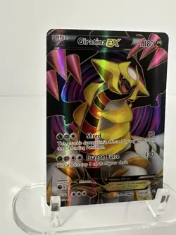 Pokemon Giratina EX 124/124 Dragon Exalted Full Art Holo HP - Image 3