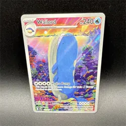 Pokemon TCG Wailord 162/159 Sv09 Journey Together Holo Illus Rare ENG 240 HP - Image 1