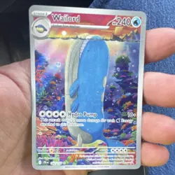The Pokemon Company Pokemon TCG Wailord 162/159 SV09 IR Holo ENG 240HP - Image 1