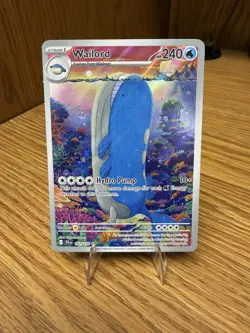 Pokemon TCG Wailord SIR Journey Together 162/159 NM - Image 1
