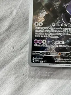 MEWTWO SVP 052 Scarlet Violet 151 Promo Illustration Rare Pokemon Card SEALED - Image 5