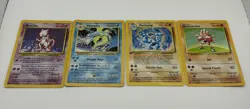 4x Base Set Holo Rare WOTC Pokemon Card Bundle 🔥 - Image 1