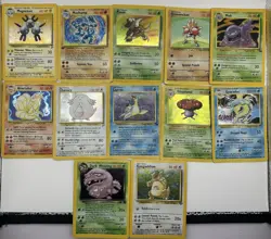 Vintage WOTC Pokemon Card Bundle 12x Holo’s - Image 1